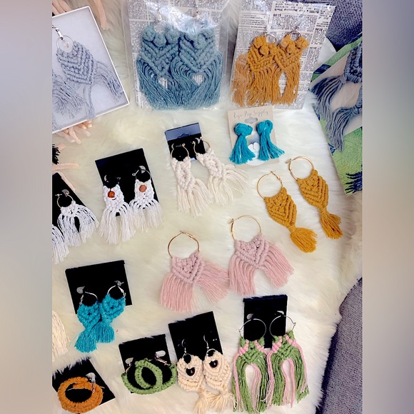 HaNdMaDe BÖHÖ fRiNgY MaCrAmÉ»925s sTeRliNg SiLvEr [STAMPED] »-»BoHeMiAn FaShIoN - Picture 8 of 16